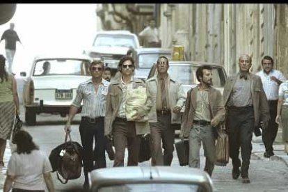 ...y <i>Munich</i>, la última producción de Spielberg que recrea los trágicos hechos de las olimpiadas en Alemania.