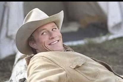 Heath Ledger, por su papel en <i>Brockeback mountain</i> ...