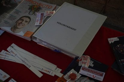 La Feria del Voluntariado en León. JONATHAN NOTARIO