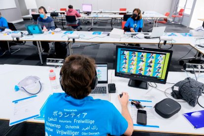 Desarrollo de una jornada del concurso en una edición anterior. HP