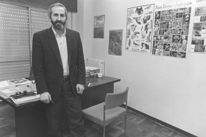 Matías Llorente, en los años 90, cuando era presidente de la Cámara Agraria. DL