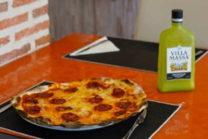 La delicia hecha pizza. MIGUEL