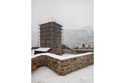 Imagen de la nevada en Balboa. DL
