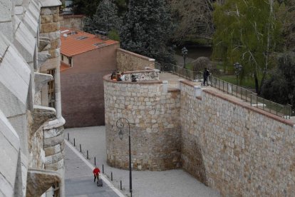 La muralla de León.