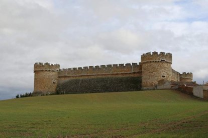 La fortaleza de Grajal de Campos.
