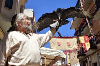 La Bañeza se viste de medievo para celebrar su tradicional mercado. DANIEL PISABARRO GALLEGO