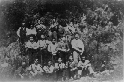 Otra imagen de la reunión de la guerrilla facilitada por el grupo Sputnik Labrego. CORTESÍA SPUTNIK LABREGO