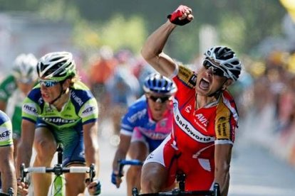 El sudafricano Robert Hunter, del Barloworld, se ha impuesto al esprint en la undécima etapa del Tour de Francia, disputada entre Marsella y Montpellier, de 182 kilómetros de recorrido, con un tiempo de 3h47.49.