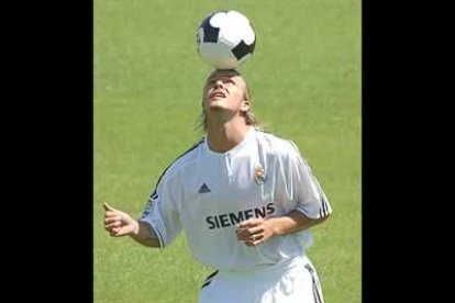 No decepcionó. El jugador del club blanco demostró su maestría con el balón.