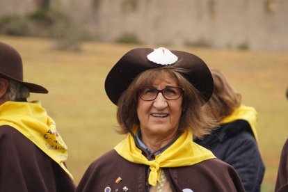 Ofrenda de los ayuntamientos del voto a La Virgen del Camino. J. NOTARIO