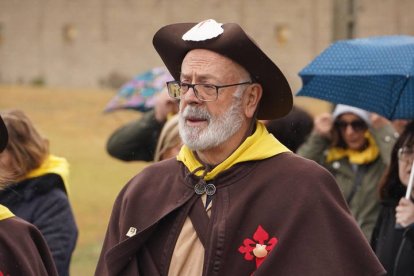 Ofrenda de los ayuntamientos del voto a La Virgen del Camino. J. NOTARIO