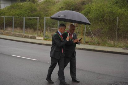 Ofrenda de los ayuntamientos del voto a La Virgen del Camino. J. NOTARIO
