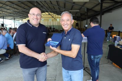 Heriberto Broco, entrenador del CD Fabero cadete. ANA F. BARREDO