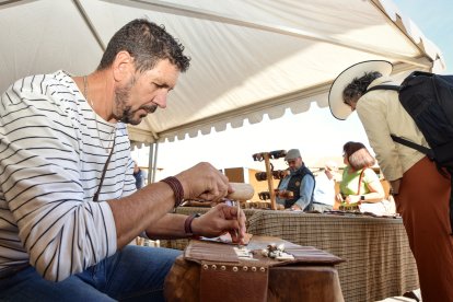La cebolla es la protagonista en Villanueva de Jamuz. Daniel Pisabarro