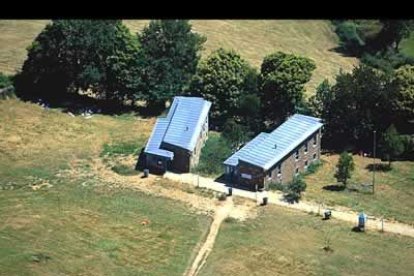 Albergue de peregrinos en <b>Triacastela</b>(Lugo).