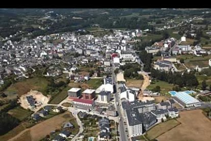 El Camino, a su paso por la localidad lucense de <b>Sarria</b> (provincia de Lugo).