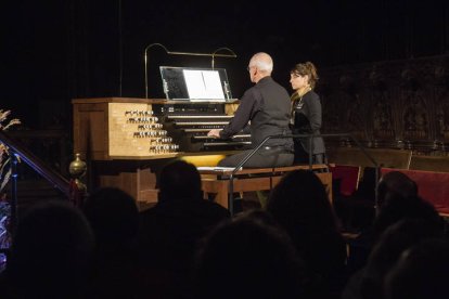 Festival de órgano en la Catedral. FERNANDO OTERO