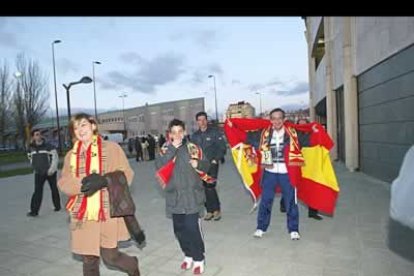 La fiesta se fue cociento minutos antes del partido.