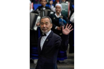 El escritor japonés Haruki Murakami, Premio Letras. BALLESTEROS