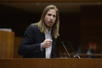 Pablo Fernández, de Podemos. NACHO GALLEGO