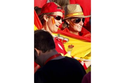 La infanta Elena fue a Cibeles. A.B.