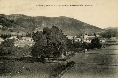BOÑAR. Vista panorámica desde Peña Redonda