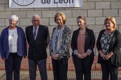 Con representantes de entidades colaboradoras. MIGUEL F. B.