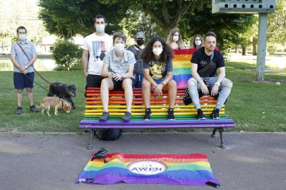 Concentración por el día del orgullo LGTBI. F. Otero Perandones.