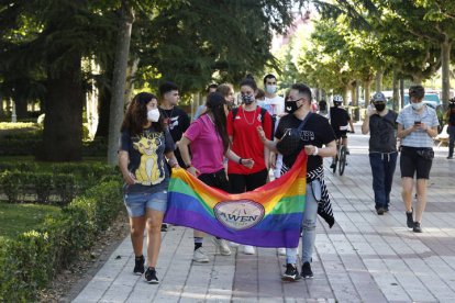 Concentración por el día del orgullo LGTBI. F. Otero Perandones.
