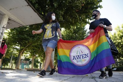 Concentración por el día del orgullo LGTBI. F. Otero Perandones.
