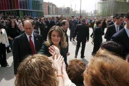 Inauguración del Musac en abril del año 2005. RAMIRO