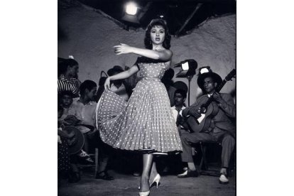 Marujita Díaz, en sus tiempos de blanco y negro.
