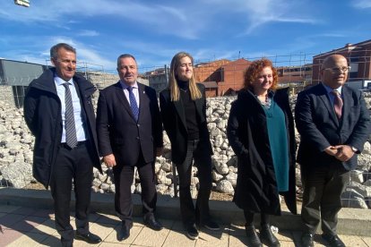 Dorado, Morán, Aagesen, Martín y Sánchez. SUBDELEGACIÓN DEL GOBIERNO