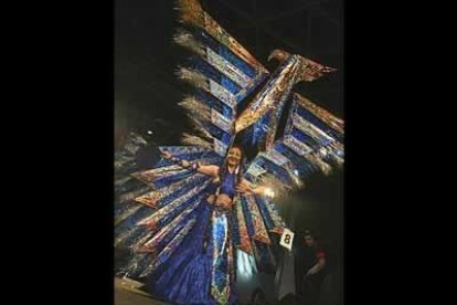 La desbordante imaginación fue la nota predominante en todo el desfile.