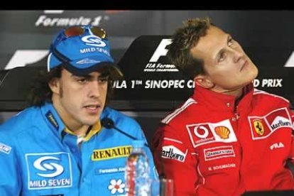 Nadie puede con el ferrari de Michael Schumacher. El alemán conquistó su sexto título de campeón del mundo de Fórmula 1 y Fernando Alonso acabó cuarto. Las distancias se acortan.