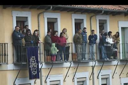 Los privilegiados pagaron veinte euros por palco y desayuno.