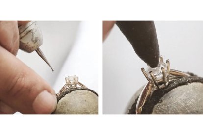 El lugar donde ocurre la magia. Un espacio en el que los expertos joyeros crean de manera artesanal los símbolos que acompañarán a cada historia. J. S.