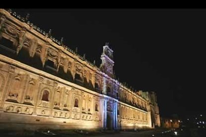 El Parador de San Marcos fue otro de los monumentos escogidos para esta representación.