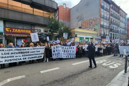 La representación leonesa se ha dejado sentir en Madrid. DL