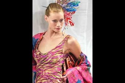 La colección de Ungaro rezuma fantasía y exotismo.