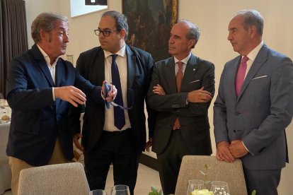 Reunión de la Fele con el Comisionado del Gobierno sobre el Corredor Atlántico. RAMIRO