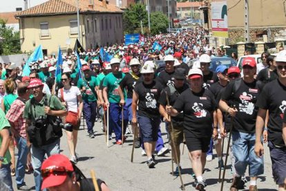 La marcha por las calles de la ciudad. Foto: Norberto.