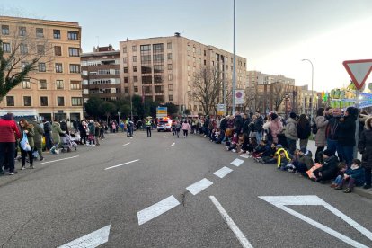 Primeras imágenes de la cabalgata. MIGUEL ÁNGEL ZAMORA