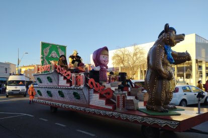 Cabalgata en San Andrés del Rabanedo. DL