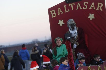 Cabalgata de los Reyes Magos en La Virgen del Camino. FERNANDO OTERO