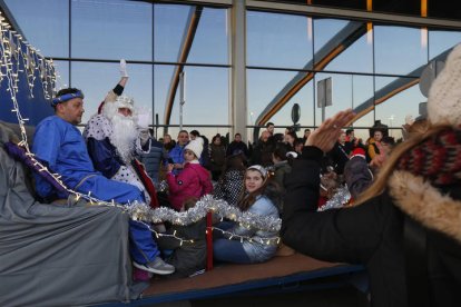 Cabalgata de los Reyes Magos en La Virgen del Camino. FERNANDO OTERO