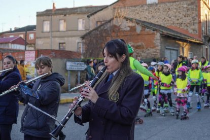 Cabalgata de los Reyes Magos en La Bañeza. MIGUEL F. B.
