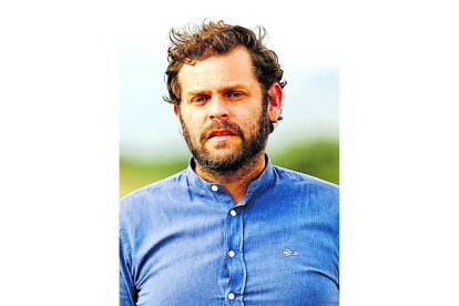 Javier Santiago Vélez. Alcalde de Almanza. PP.