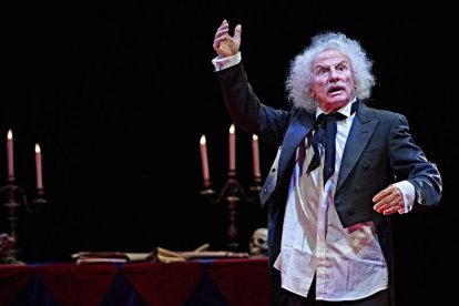 Rafael Álvarez ‘El Brujo’, en la función.