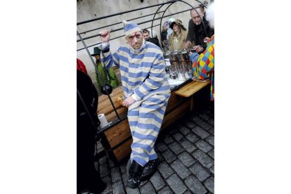 Un momento del desfile del carnaval de Praga (República Checa). Foto: EFE/Filip Singer